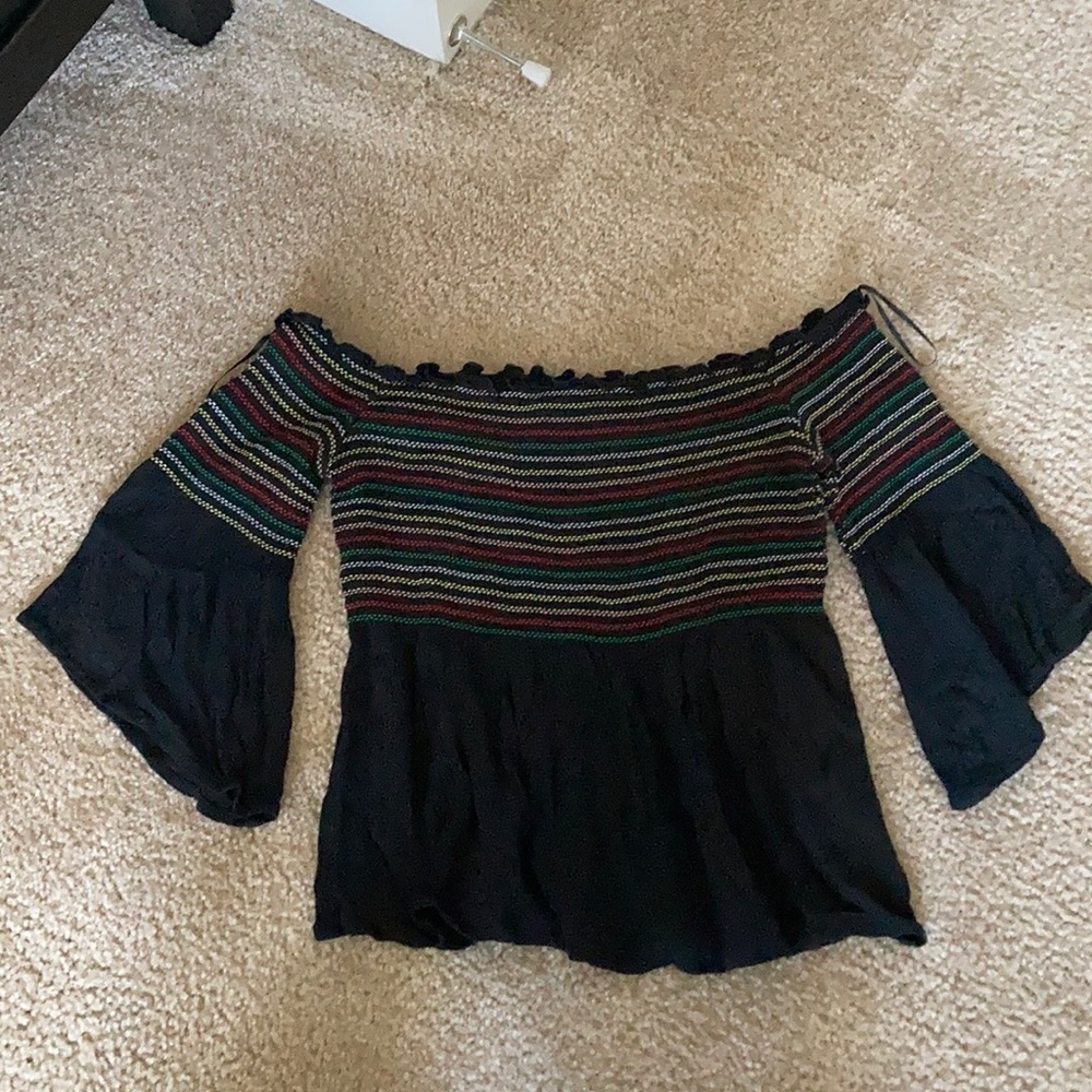 Hollister off the shoulder top